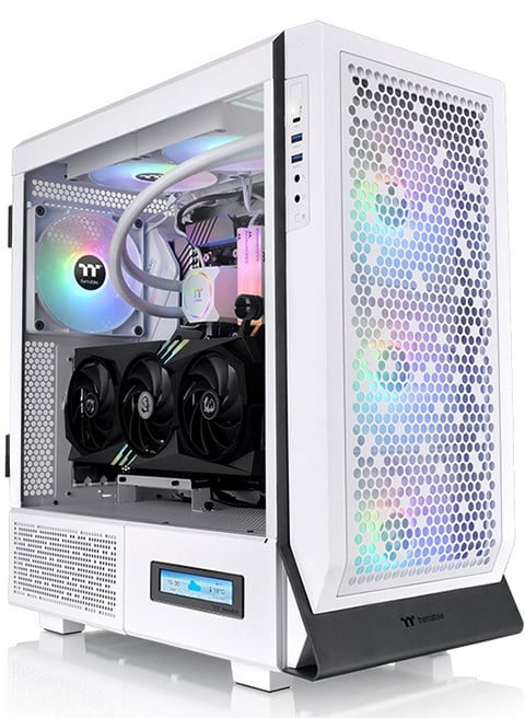 Thermaltake Ceres 500 TG ARGB Snow Mid Tower Chassis